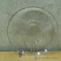 Luminon 13" Clear Glass Serving Platter